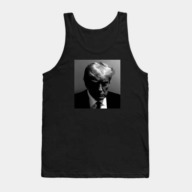 DONALD TRUMP MUG SHOT Tank Top by Decamega